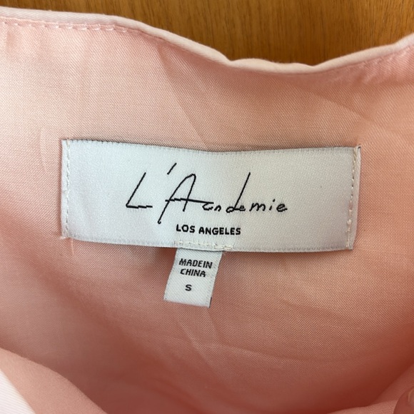 L’Academie The Kiyama Maxi Dress in Petal Pink small - Picture 5 of 10